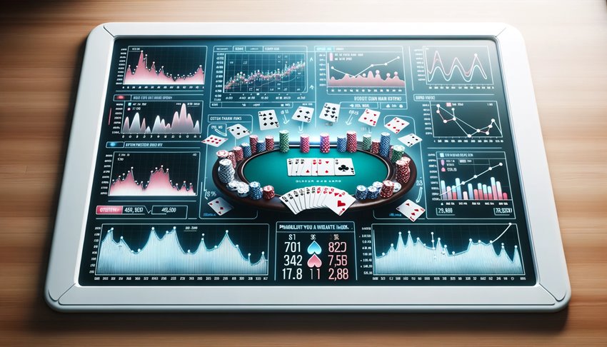 Une application qui montre les statistiques au poker