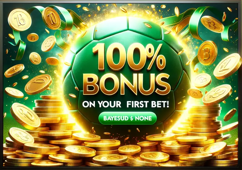 Bonus de bienvenue de 100% du premier dépôt