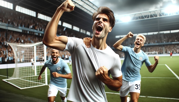 Une victoire après un but marqué